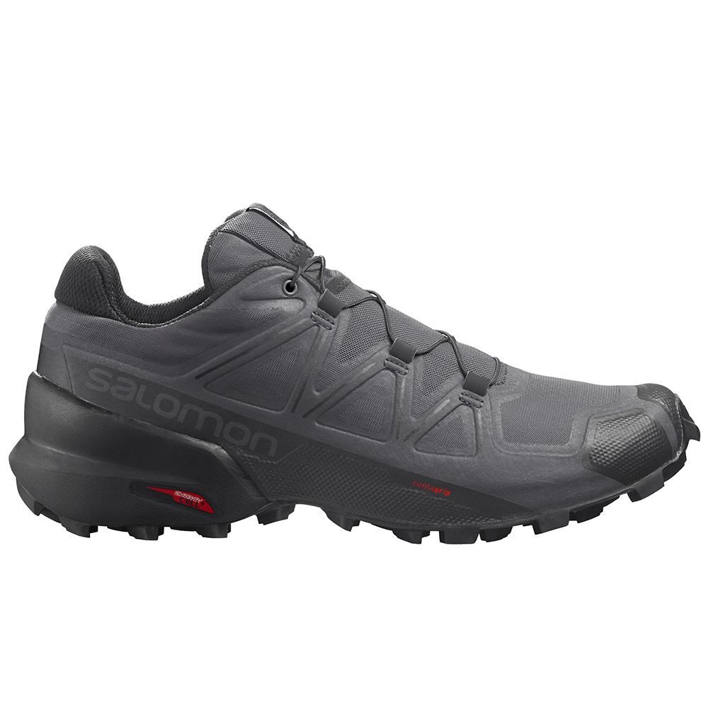 SALOMON SPEEDCROSS 5 Philippines - Men's Trail Running Shoes - Black | 172980-DMN